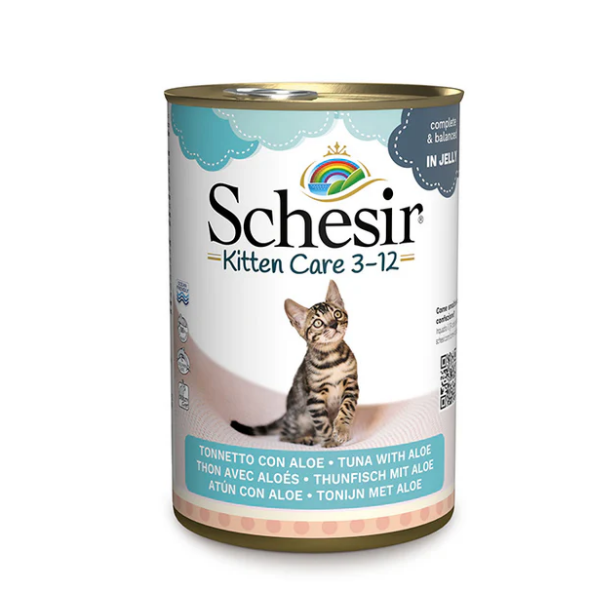 Screenshot2025-03-09144035.png Schesir Kitten Care Tuna & Aloe 140g Tin - Image 1