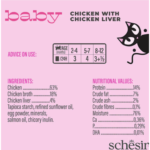 Schesir Baby Complete Chicken & Liver in Broth for Kittens 70g - Image 2