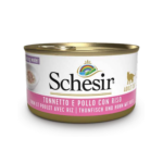 Schesir Cat Tuna Chicken & Rice in Broth 85g Tin - Image 2