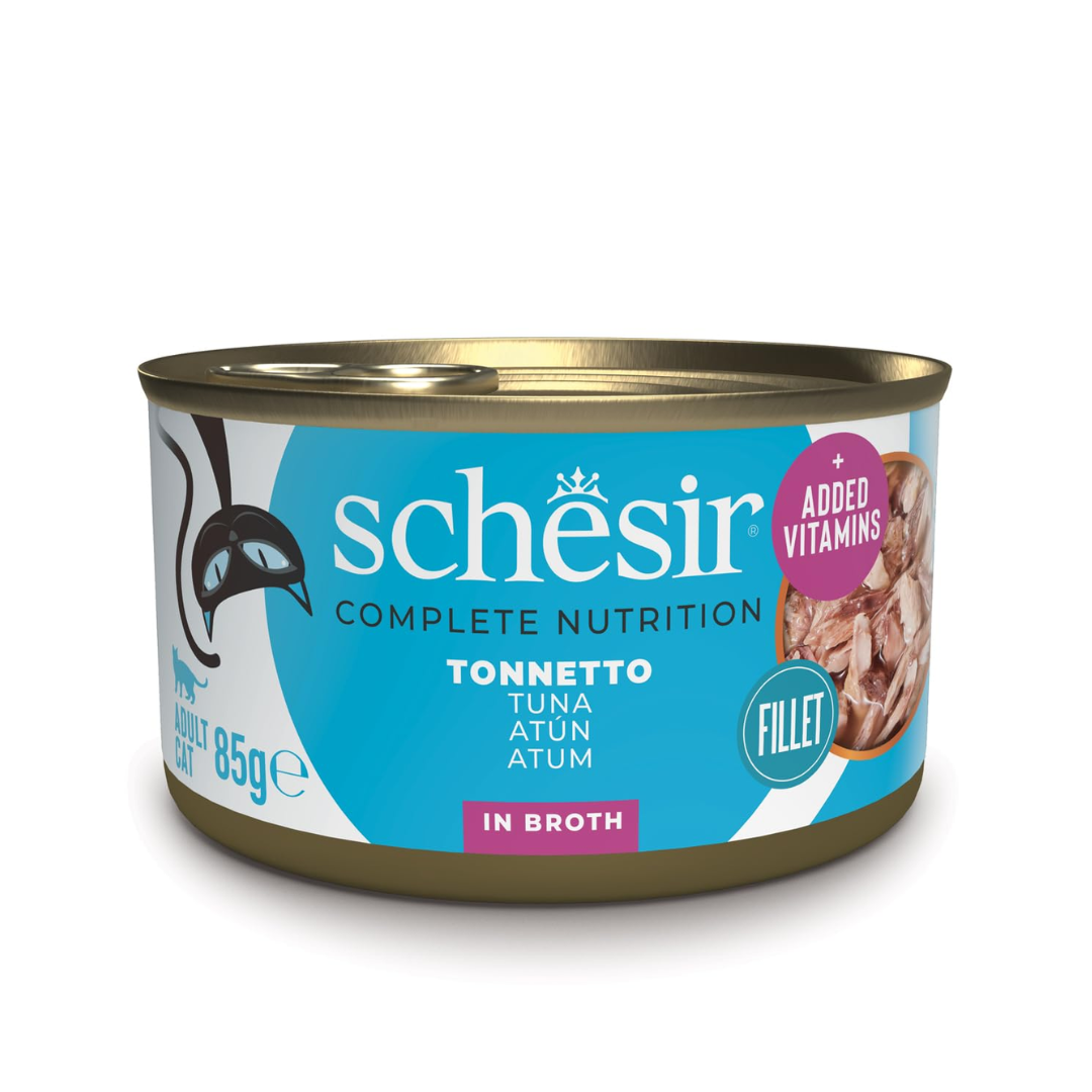 Website_background_-_2026-04-05T125121.107.png Schesir Cat Tuna & Rice in Jelly 85g Tin - Image 1