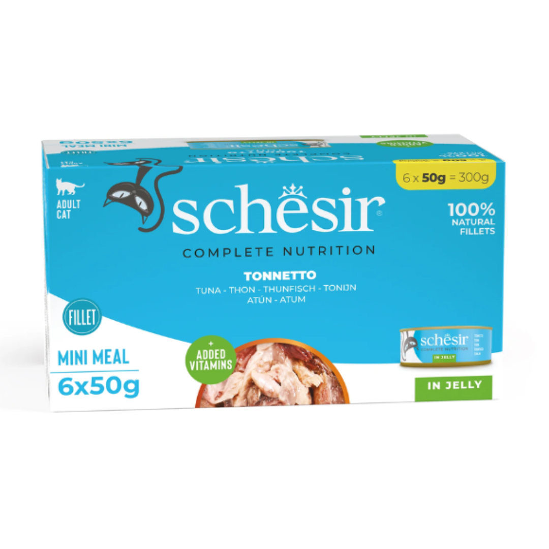 Website_background_-_2026-04-05T125843.823.png Schesir Cat Tuna in Jelly 6 x 50g - Image 1