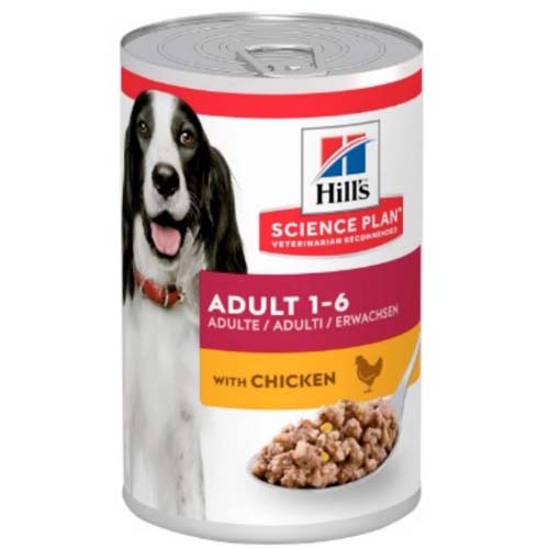 Hill_sSciencePlanDogChicken370g.jpg Hill's Science Plan Dog Chicken 370g - Image 1