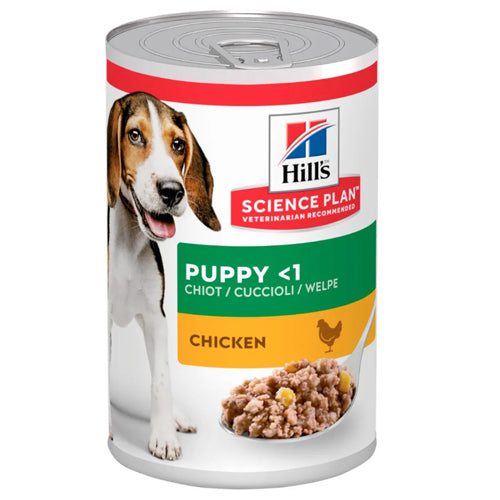 Hill_sSciencePlanPuppyChicken370g.jpg Hill's Science Plan Puppy Chicken 370g - Image 1