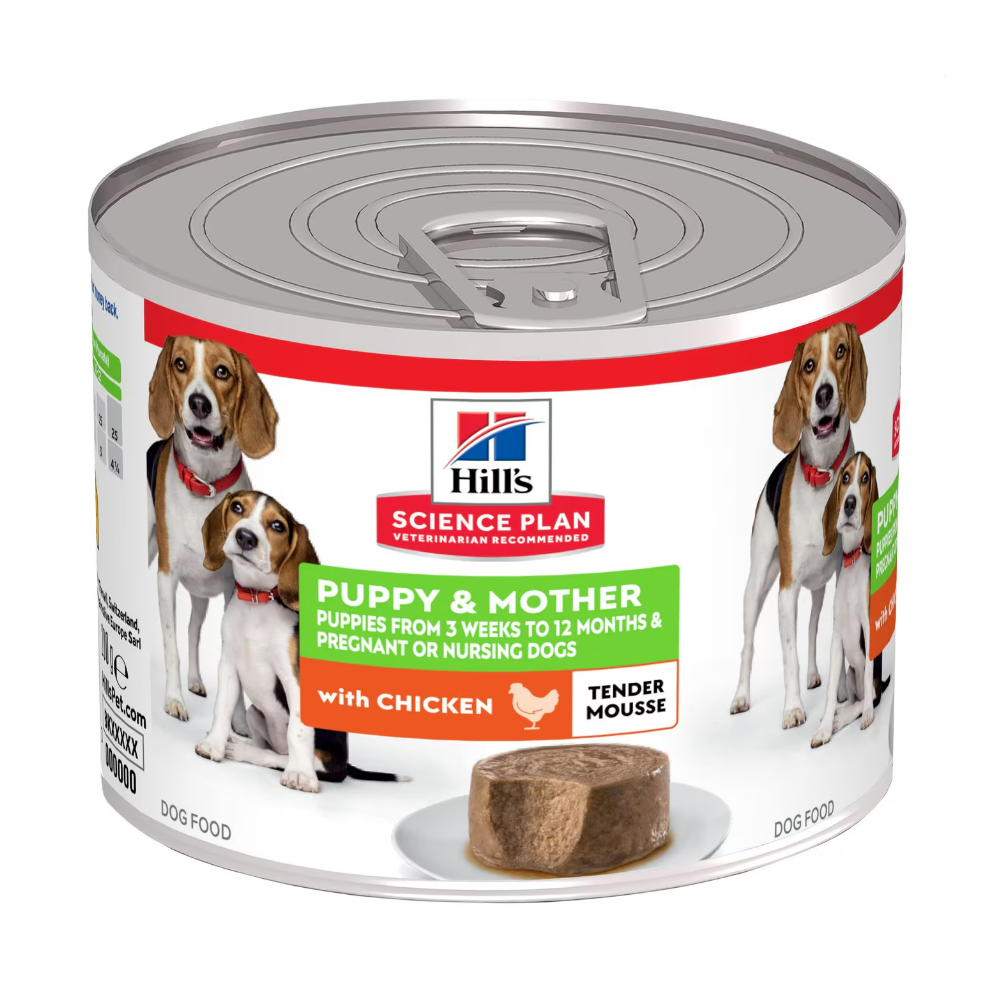 Hill_sSciencePlanPuppy_MotherChickenMousse200g.png Hill's Science Plan Puppy & Mother Chicken Mousse 200g - Image 1