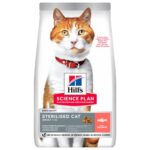 Hill's Science Plan Sterilised Cat Food with Salmon