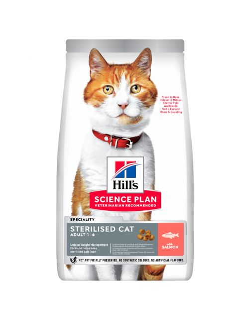 IMG-1399.jpg Hill's Science Plan Sterilised Cat Food with Salmon - Image 1