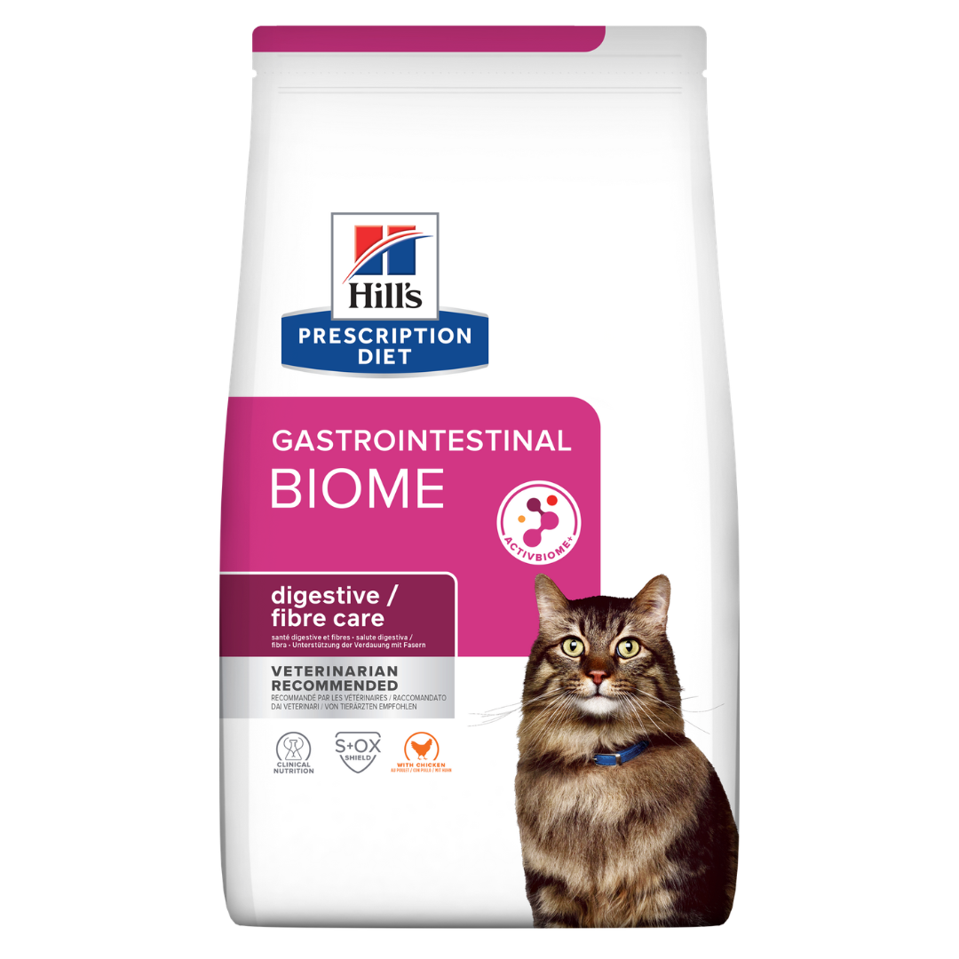 Websitebackground_58_f4f43a3d-f2f9-47d5-8e0f-482511e73569.png Hill's Prescription Cat Diet Gastrointestinal Biome 1.5kg - Image 1