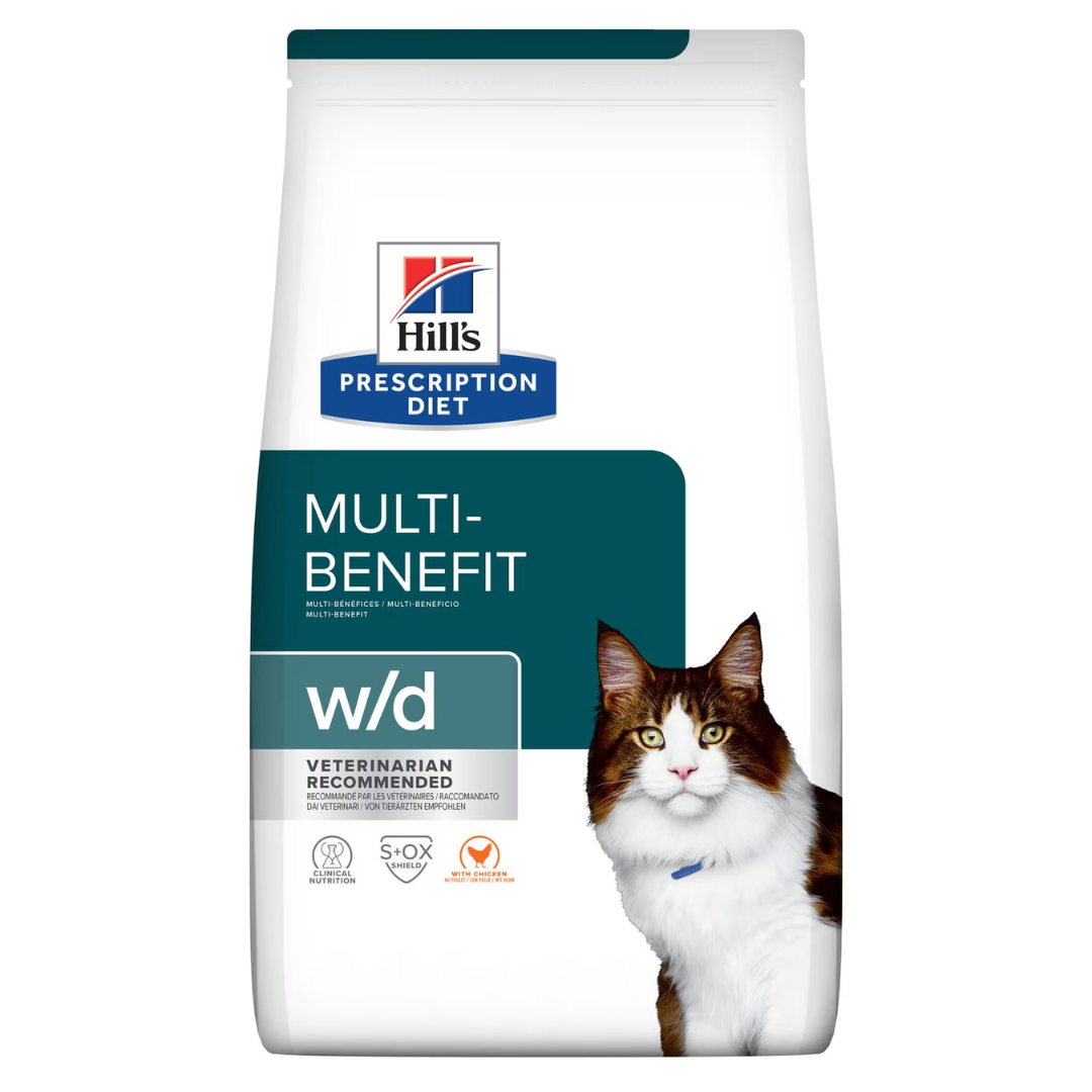 Websitebackgroundforproducts_36.png Hill's Prescription Diet Cat W/D Multi-Benefit 1.5kg - Image 1