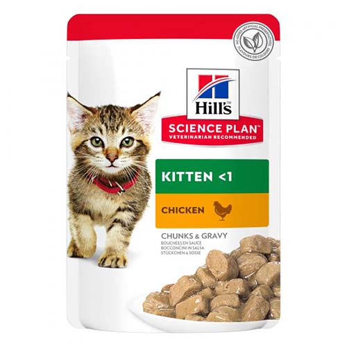 hillskitten.jpg Hill's Science Plan Kitten Chicken in Gravy - Image 1